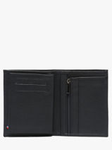 Wallet Leather Madras Etrier Blue madras EMAD247-vue-porte