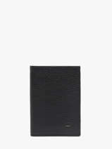 Leather Cardholder Madras Etrier Blue madras EMAD013
