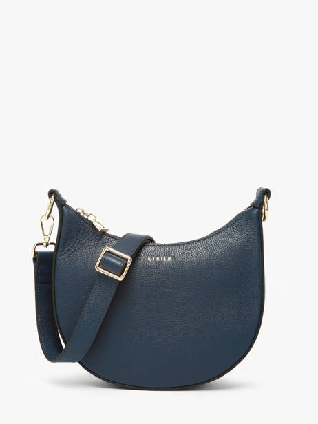 Sac BandouliÃ¨re S Tradition Cuir Etrier Bleu tradition ETRA102S