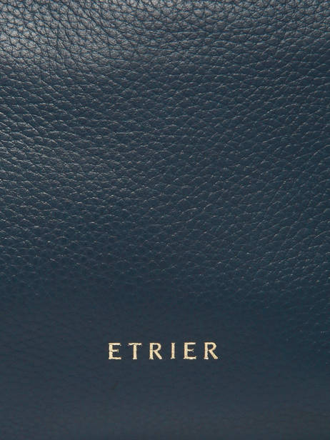 Sac BandouliÃ¨re S Tradition Cuir Etrier Bleu tradition ETRA102S vue secondaire 5